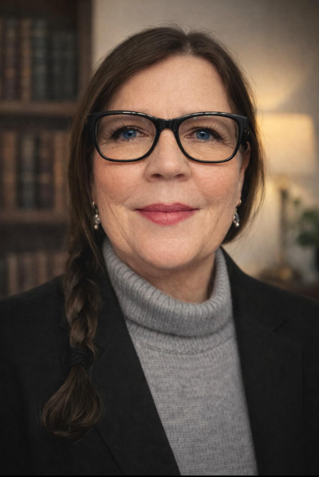 Frauke Vangierdegom im Gespräch
